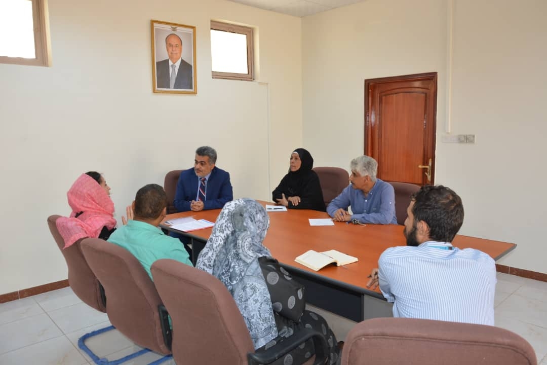 الدكتور باصهيب يبحث مع مدير اليونيسيف في اليمن تنفيذ المشاريع المستقبلية