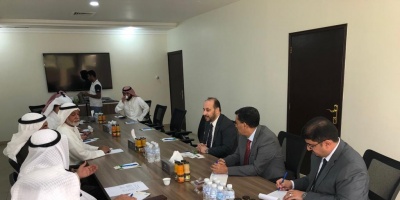 وزير التخطيط يلتقي برئيس مجلس ادارة الجمعية الكويتية للاغاثة