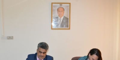  نائب وزير التخطيط يناقش مع مديرة الهجرة الدولية بعدن نشاطها في اليمن 