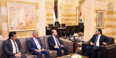  رئيس الوزراء اللبناني يستقبل وزير التخطيط والتعاون الدولي 
