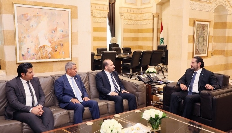  رئيس الوزراء اللبناني يستقبل وزير التخطيط والتعاون الدولي 