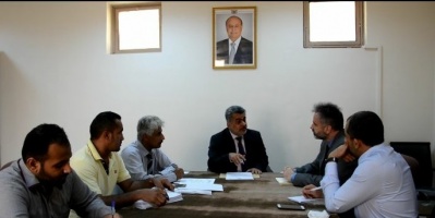 نائب وزير التخطيط الدكتور نزار باصهيب يلتقي مدراء الصليب الأحمر وعدد من المنظمات الدولية في اليمن