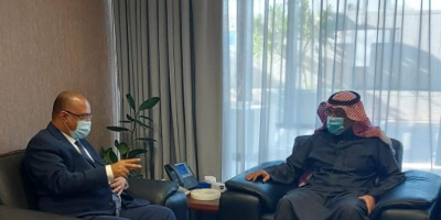  باذيب يلتقي نائب رئيس الصندوق السعودي للتنمية 