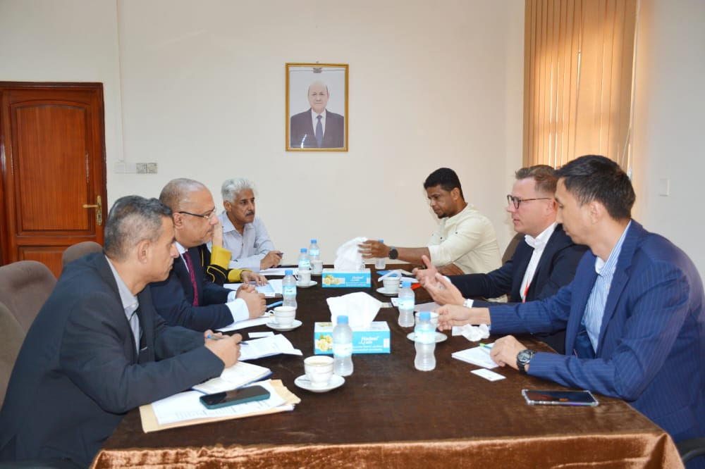  وزير التخطيط يبحث مع مدير الوكالة الألمانية للتنمية التعاون المشترك ودعم اليمن
