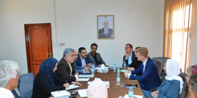  نائب وزير التخطيط يبحث مع وفد ألماني مستوى التدخلات التنموية في اليمن