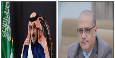 وزير التخطيط يهنئ السفير السعودي باليوم الوطني للمملكة ال 93