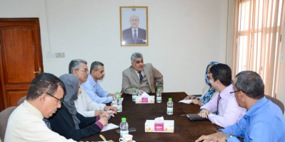  نائب وزير التخطيط يلتقي في عدن ممثلي عدد من المنظمات الدولية