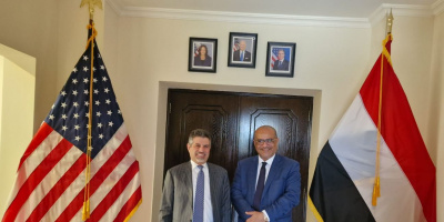  وزير التخطيط يبحث مع السفير الامريكي دعم جهود تحقيق الاستقرار والتنمية في اليمن