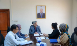  لقاءات في عدن تبحث تدخلات منظمة مرسي كور وبعثة مهاد البرنامج الإنمائي للأمم المتحدة
