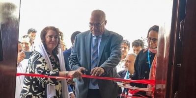 إفتتاح المبنى الجديد لبرنامج UNDP بالعاصمة المؤقتة عدن