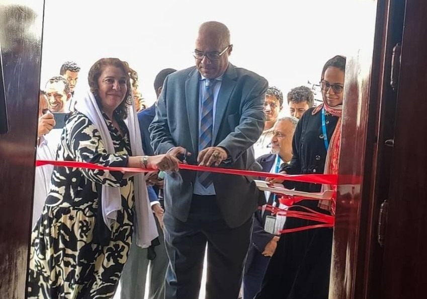  إفتتاح المبنى الجديد لبرنامج UNDP بالعاصمة المؤقتة عدن