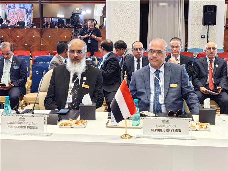 مشاركة ناجحة للوزير واعد باذيب في في الاجتماعات السنوية للبنك الاسلامي للتنمية بالجزائر 