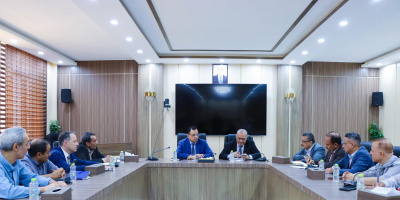 السقطري وباذيب يبحثان مع الـ (الايفاد) و (الفاو) والصندوق الاجتماعي مشروع سُبل المعيشة الريفية