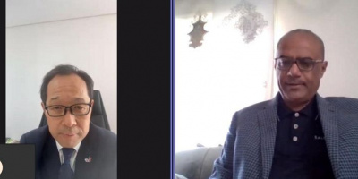 وزير التخطيط يبحث مع السفير الياباني بناء القدرات ودعم البنية التحتية للقطاعات الخدمية والحيوية