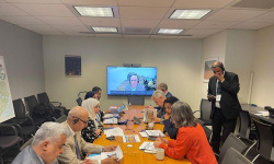 وزيرا المياه والتخطيط يبحثان مع فريق البنك الدولي دراسات مشروع تحلية مياه مدينة عدن