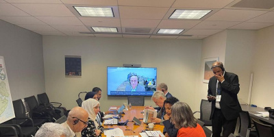 وزيرا المياه والتخطيط يبحثان مع فريق البنك الدولي دراسات مشروع تحلية مياه مدينة عدن