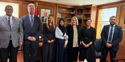 وزيرة التخطيط تبحث مع منظمة إنقاذ الطفولة وأميديست تعزيز الشراكة في التعليم وبناء القدرات