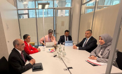 وزيرة التخطيط تبحث مع وزير الدولة الألماني والصندوق الكويتي للتنمية سبل تعزيز التعاون التنموي
